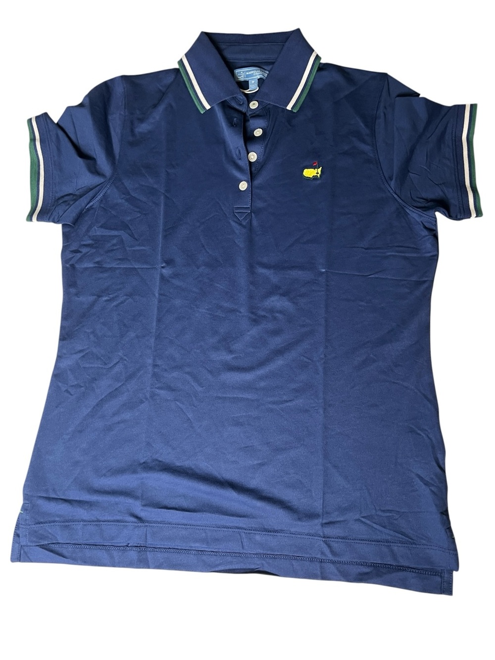 NWT Magnolia Lane Masters Augusta Polo Short Sleeve Shirt Size Medium